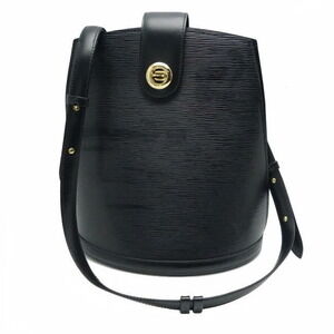 Louis Vuitton Shoulder Bag Epi Leather Cluny Noir Black